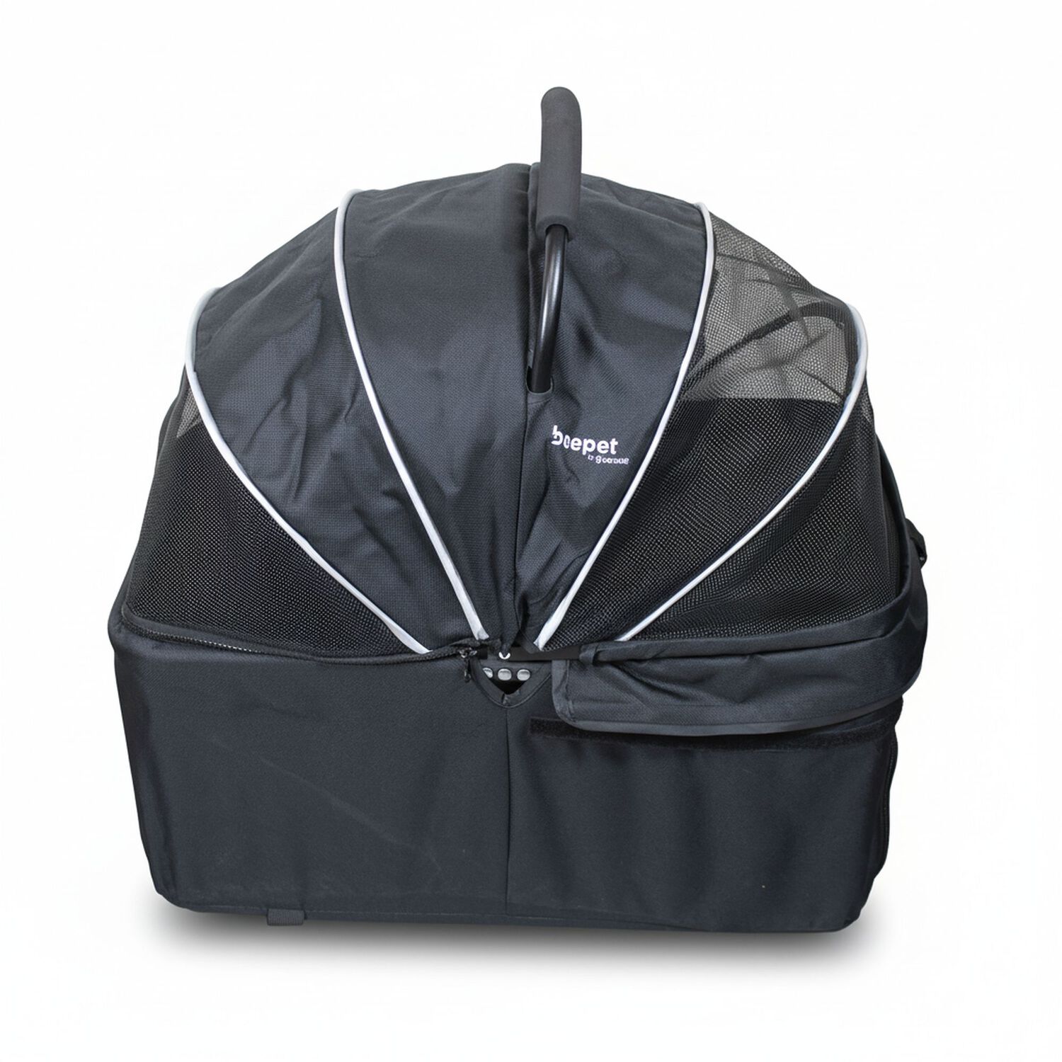 Coche Para Mascotas Transportable 2 En 1 Flexipet Gold Gris image number 2.0